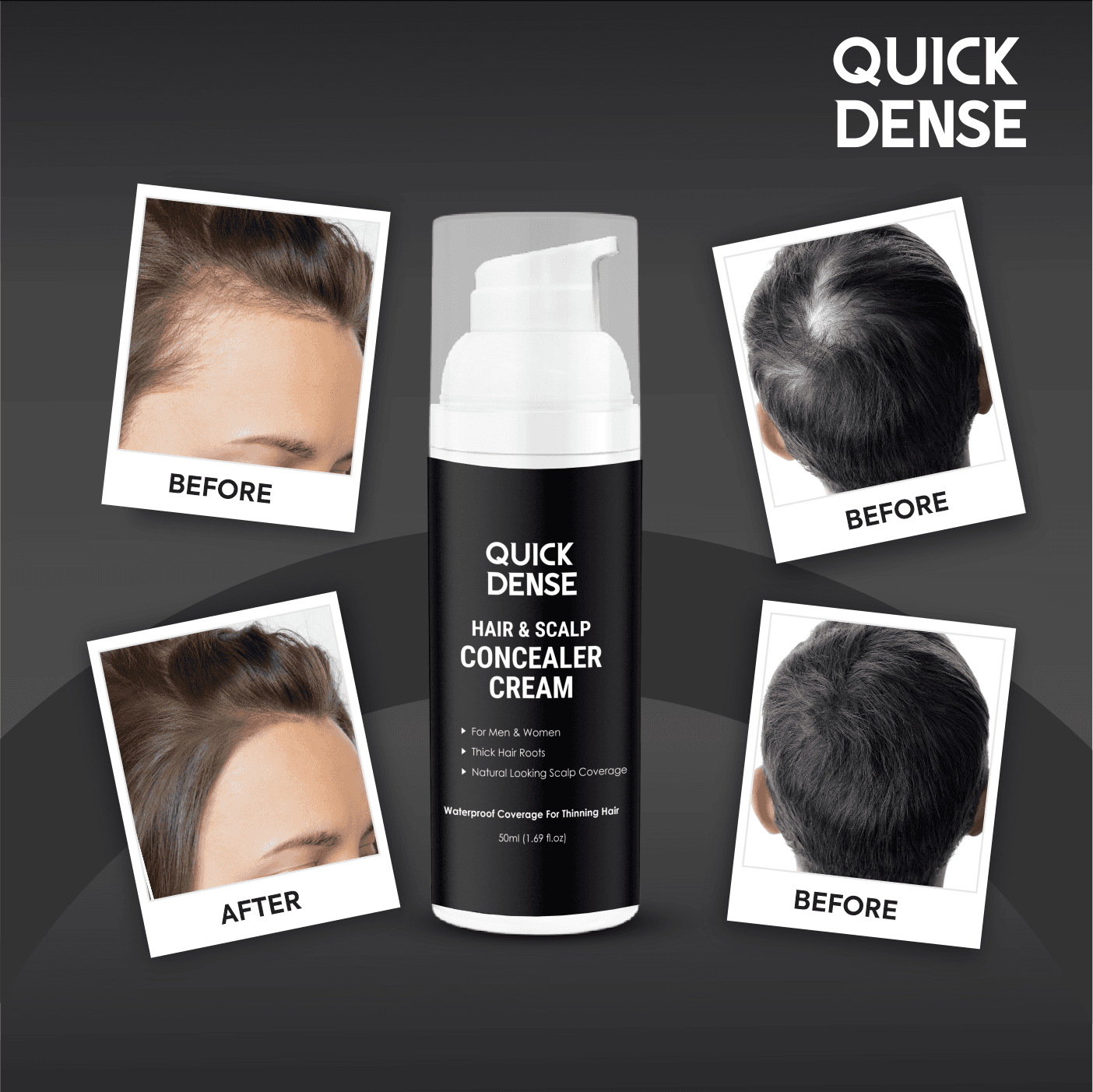 Quick Dense Scalp Concealer Cream 4