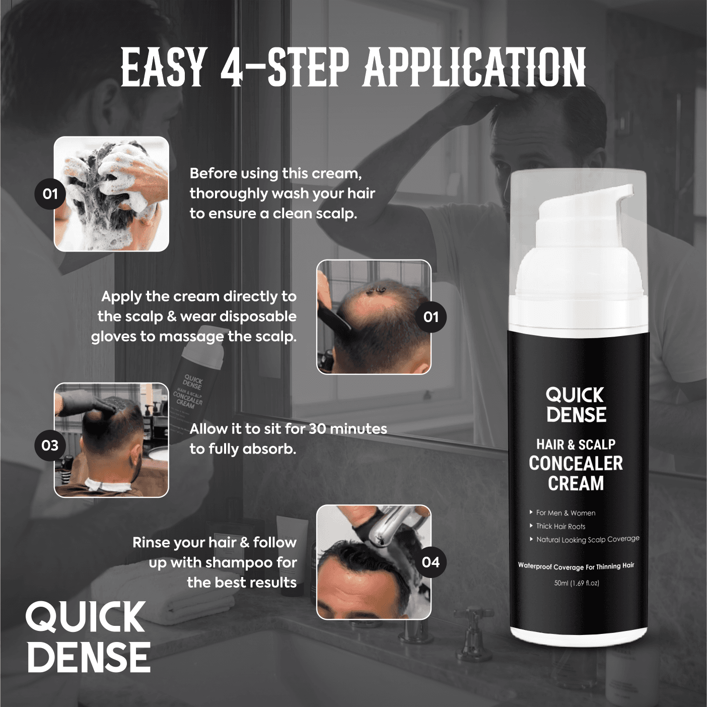 Quick Dense Scalp Concealer Cream 5
