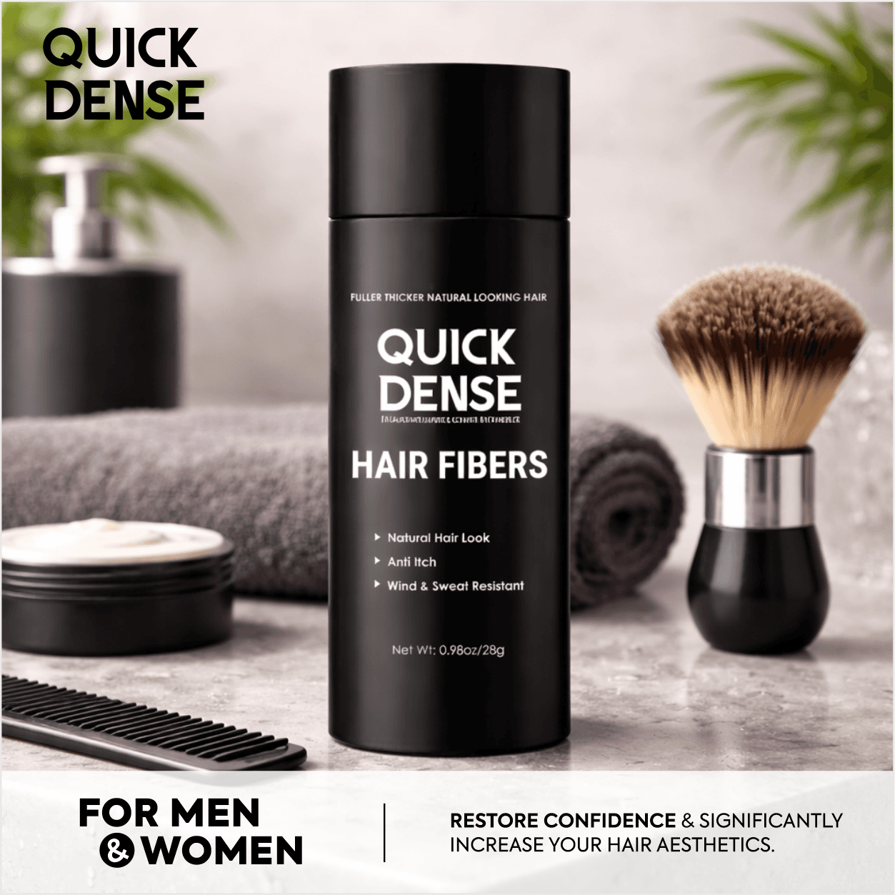 Quick Dense Hair Fiber 6