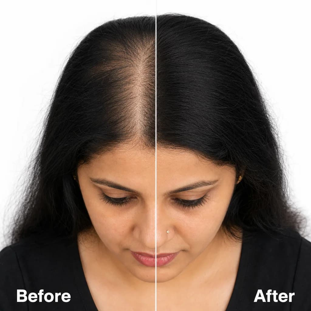 Before and after — Priya K.