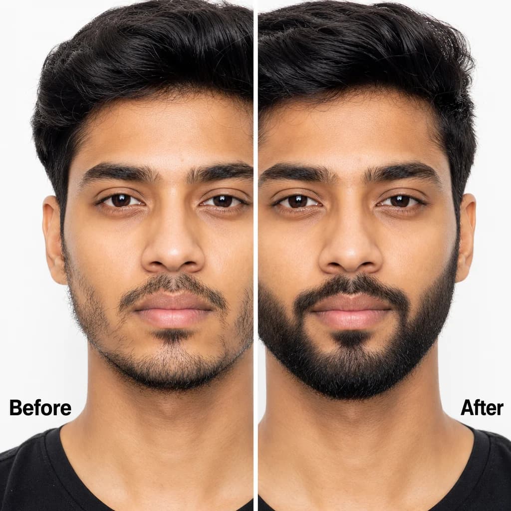 Before and after — Sameer J.