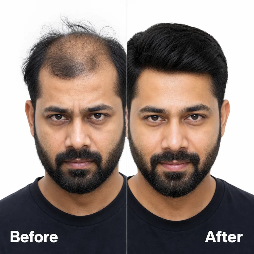 Before and after — Kavita M.